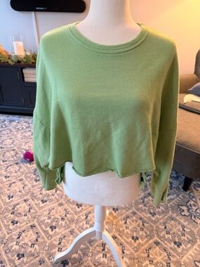 BUCKETLIST Lime Green Lightweight Top